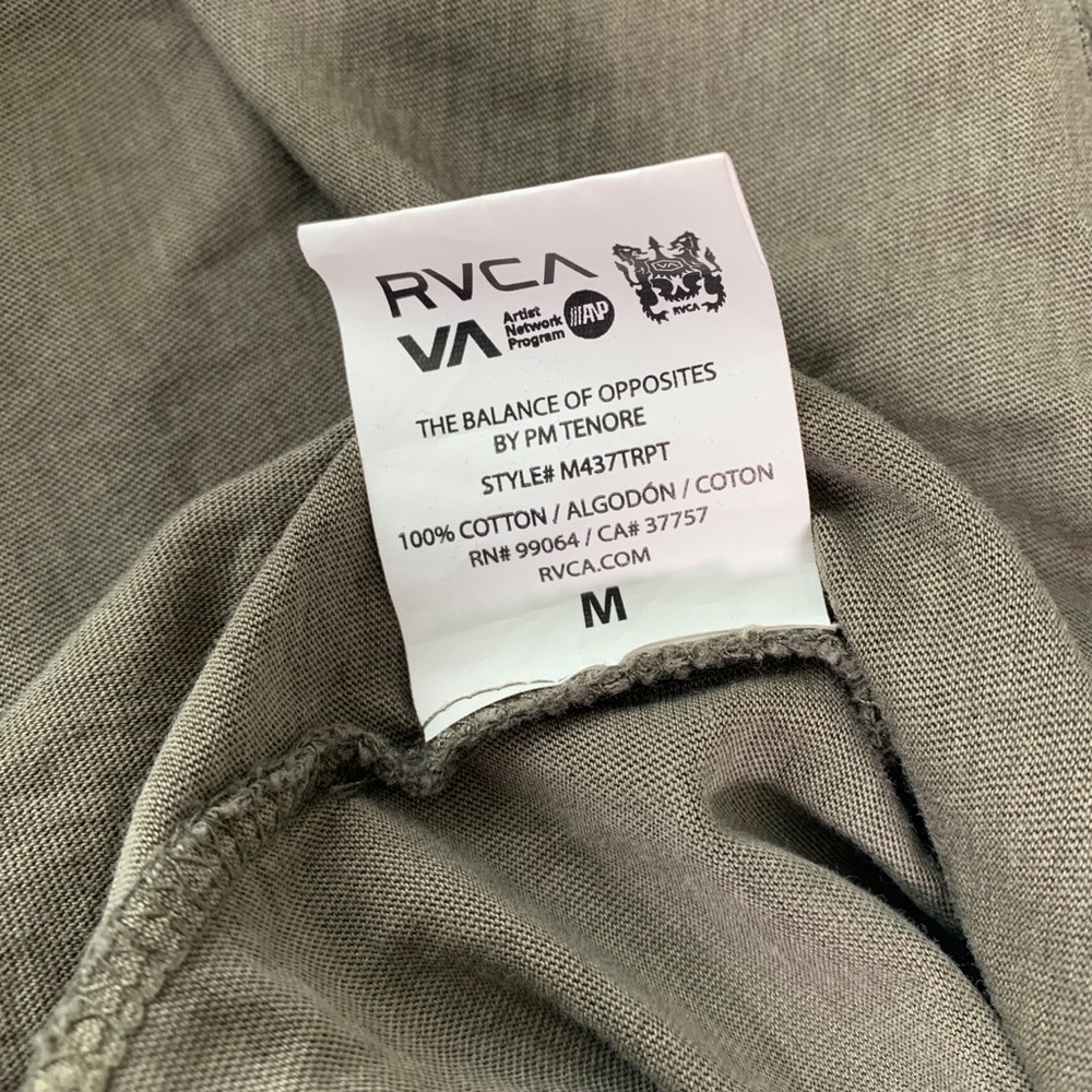 RVCA T-Shirt - Skater / Vintage Look - Picture 5 of 9